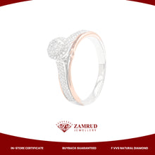Load image into Gallery viewer, Cincin Berlian 35132 LR Zamrud Jewellery