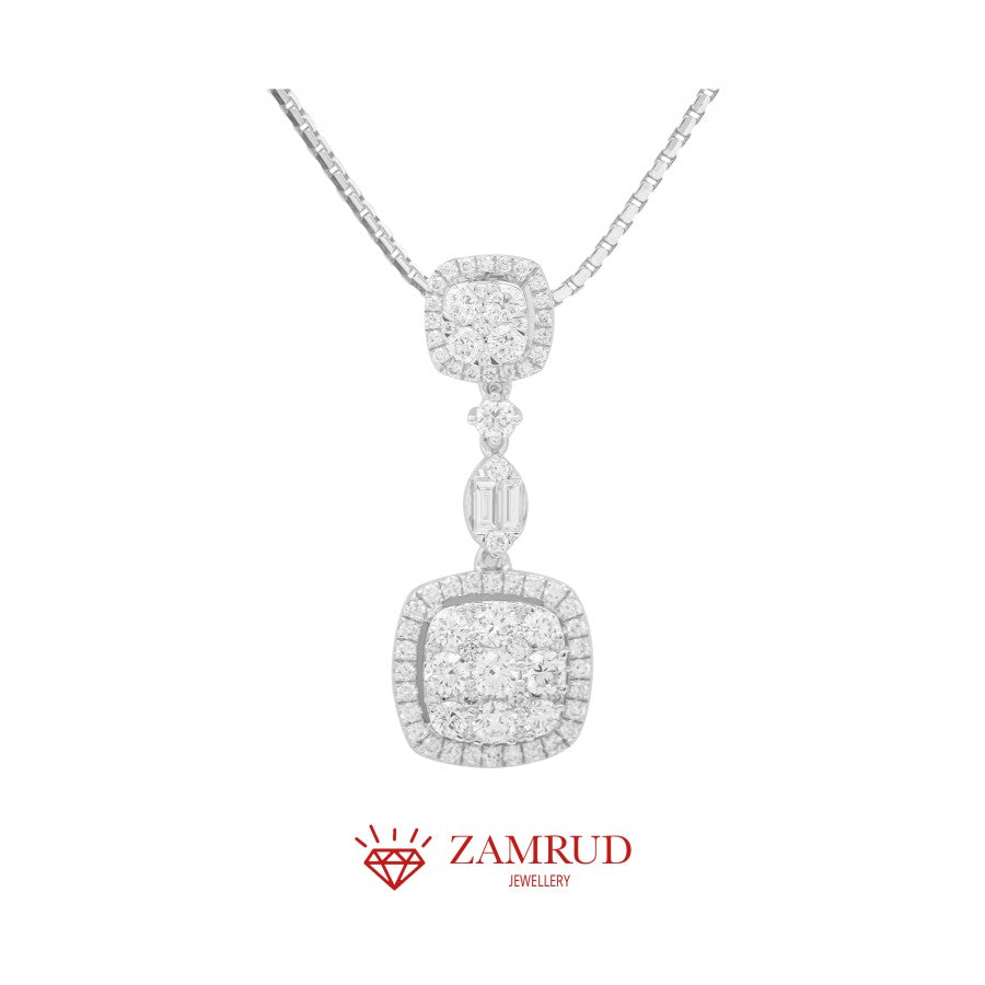 Liontin Berlian Cushion 31479 PD Zamrud Jewellery