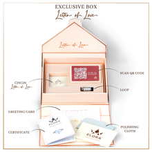 Load image into Gallery viewer, Cincin Berlian AMORE LR Zamrud Jewellery