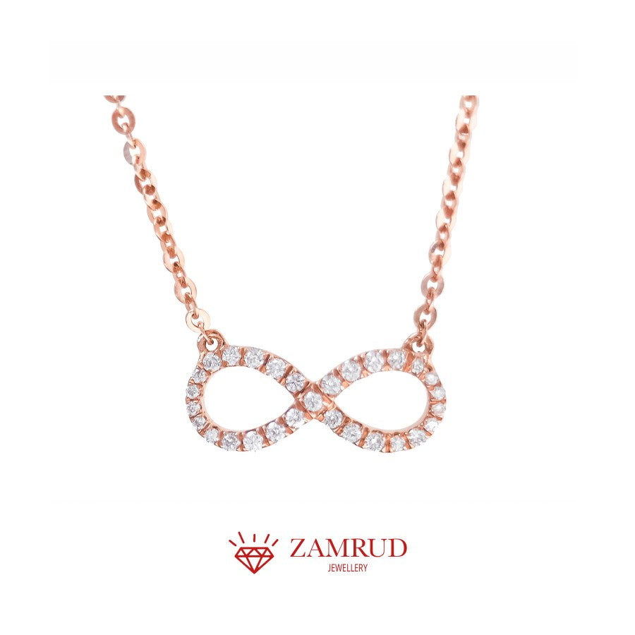 Kalung Berlian Infinity 30250 NK Zamrud Jewellery
