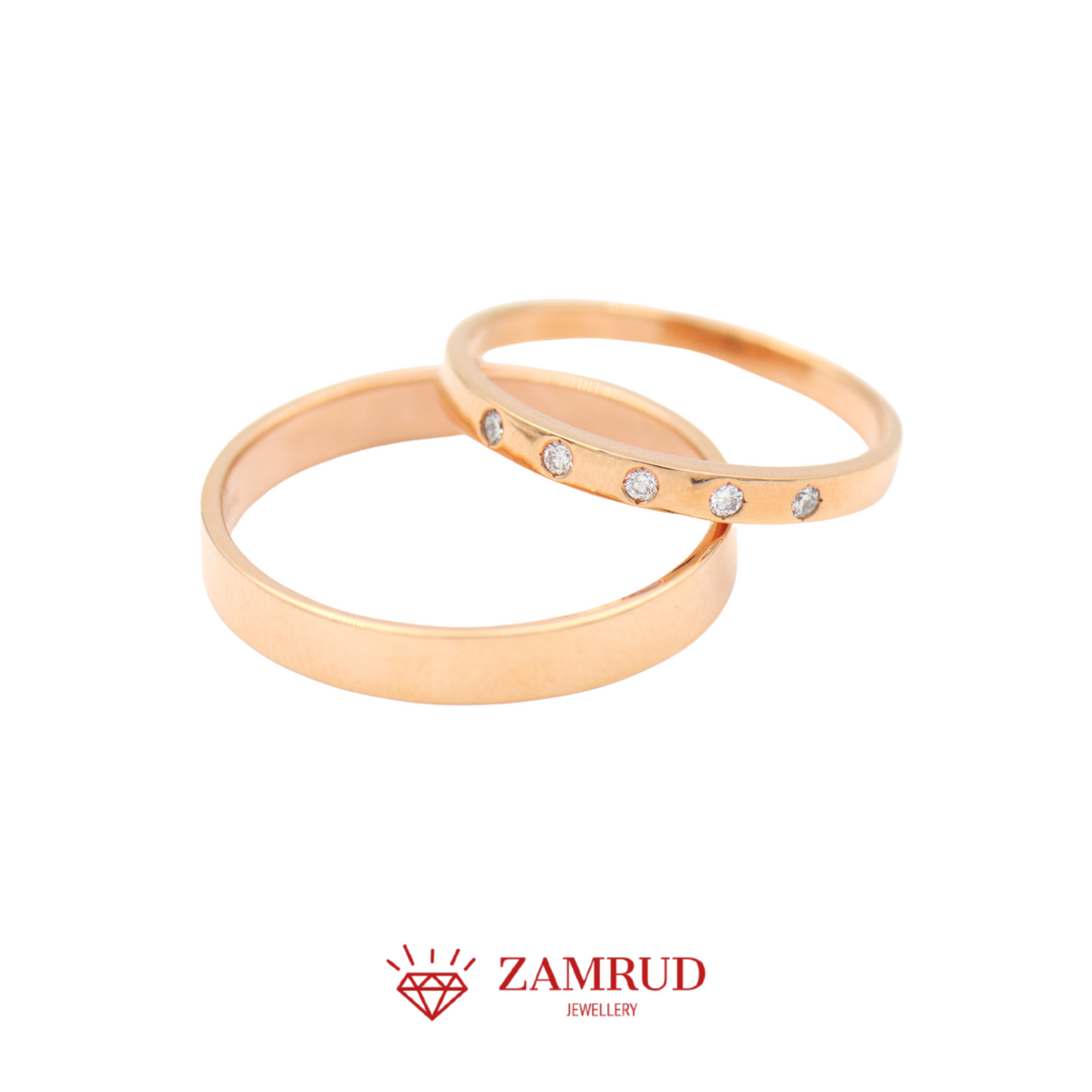 Wedding Ring Berlian 26925-26918 WR Zamrud Jewellery