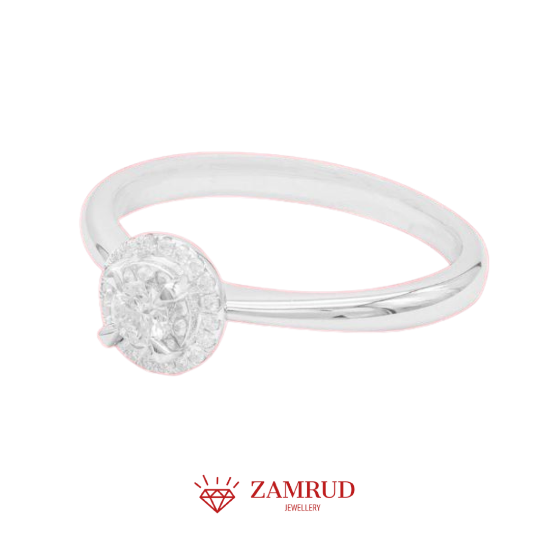 Cincin Berlian Solitaire 31837 LR Zamrud Jewellery
