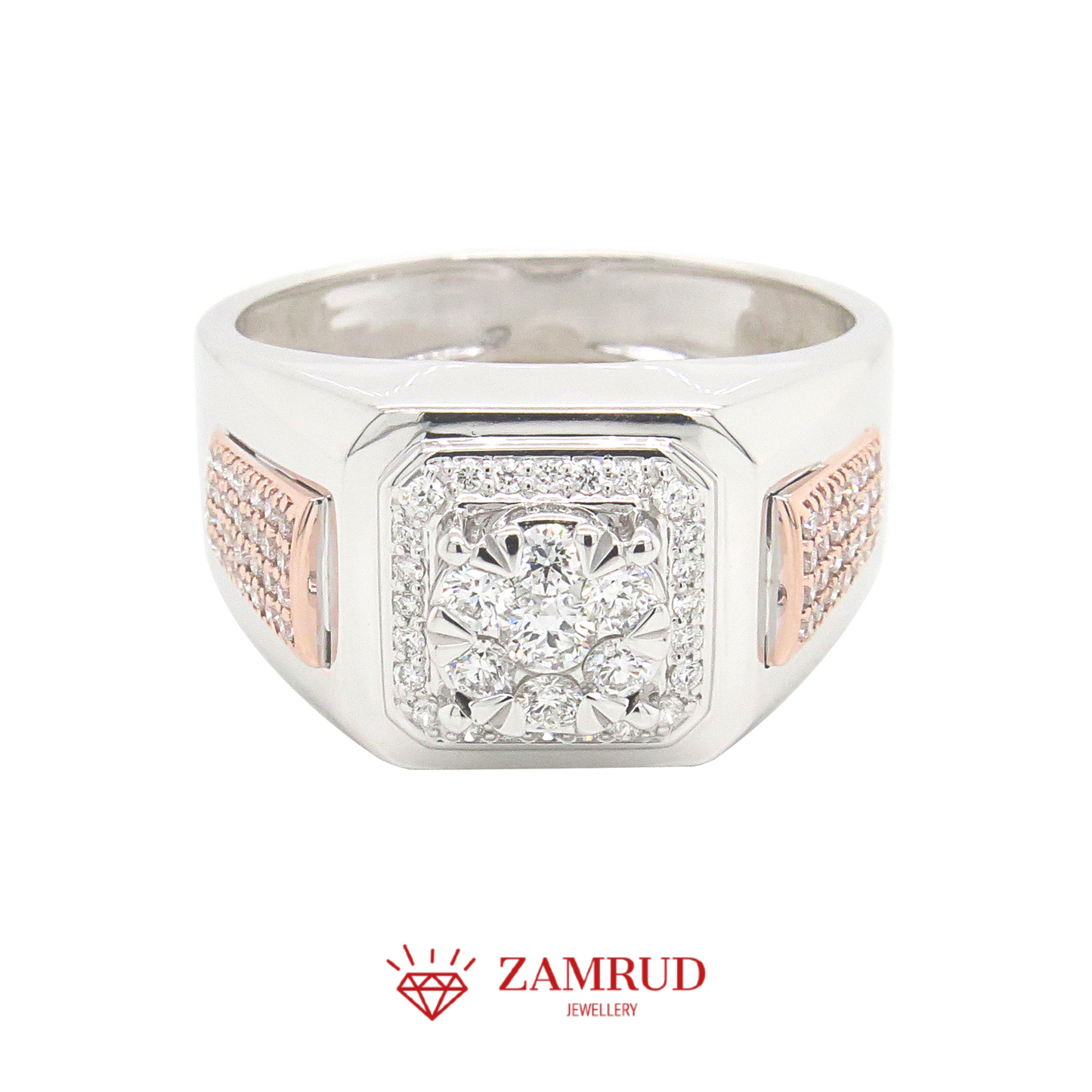 Cincin Berlian Pria 0161 MR Zamrud Jewellery