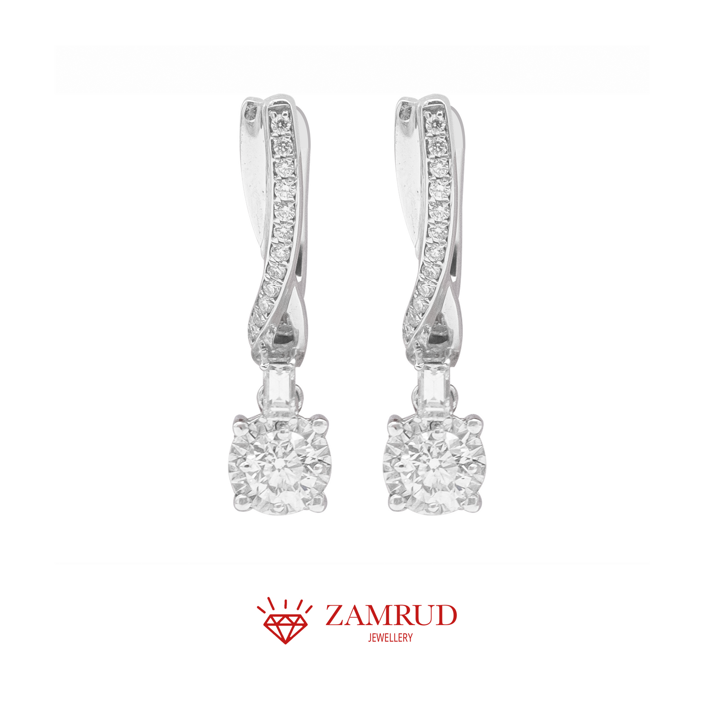 Anting Berlian 25300 ER Zamrud Jewellery