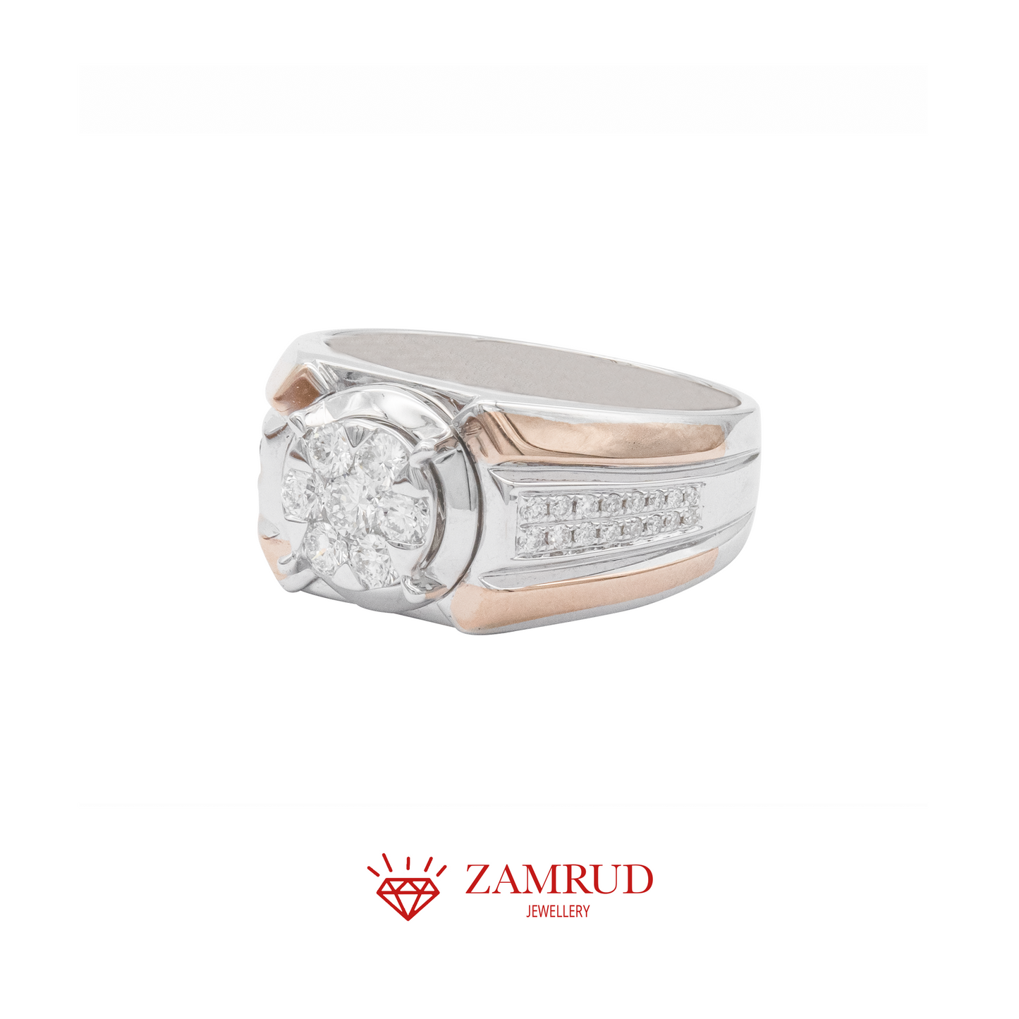 Cincin Berlian Pria 24792 MR Zamrud Jewellery