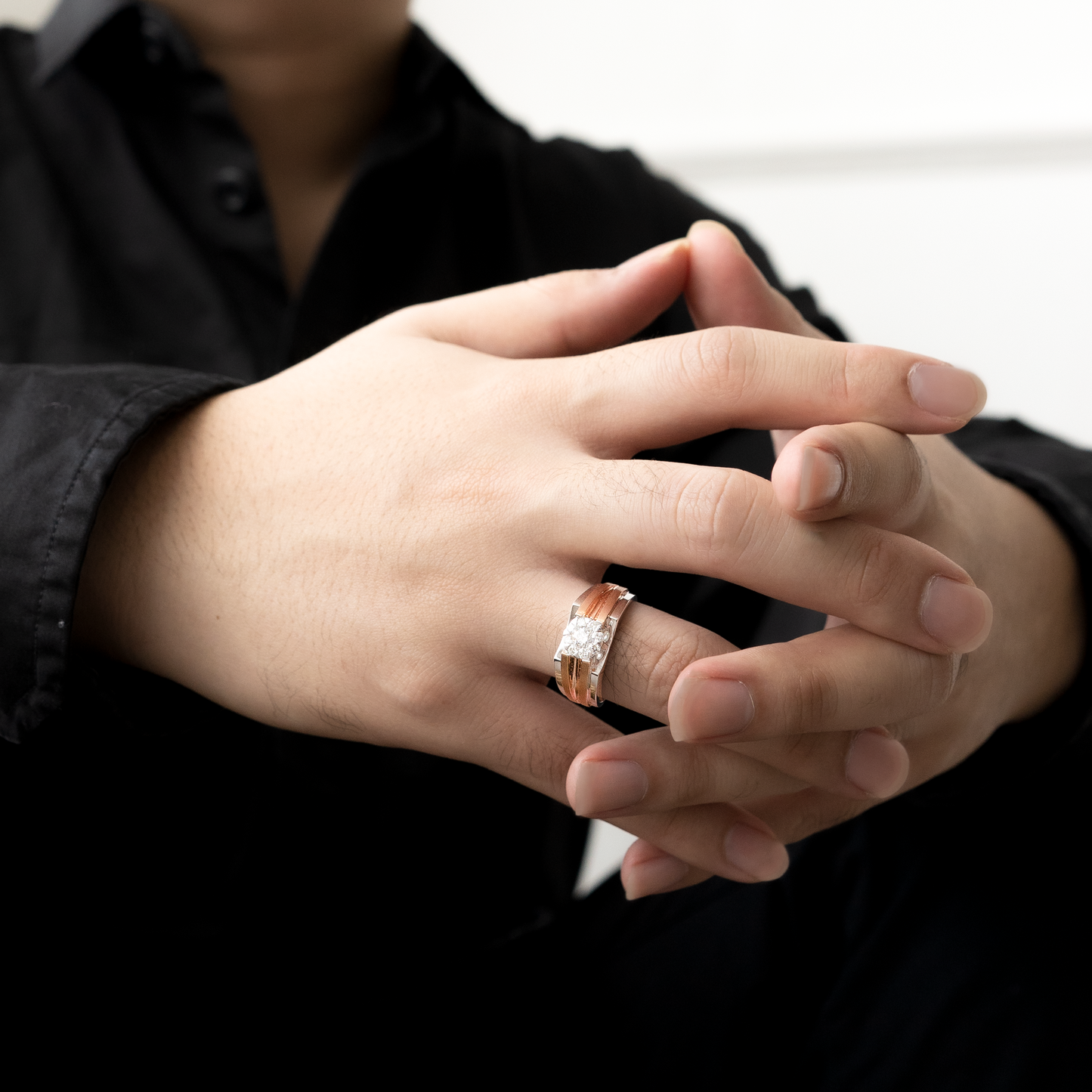 Cincin Berlian Pria 9638 MR Zamrud Jewellery