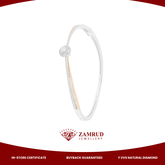 Gelang Berlian Solitaire 46701 BG Zamrud Jewellery
