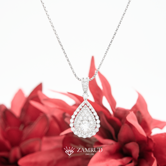 GIA Liontin Berlian 25119 PD Zamrud Jewellery