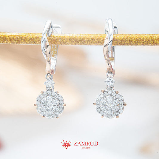 Anting Berlian 24747 ER Zamrud Jewellery