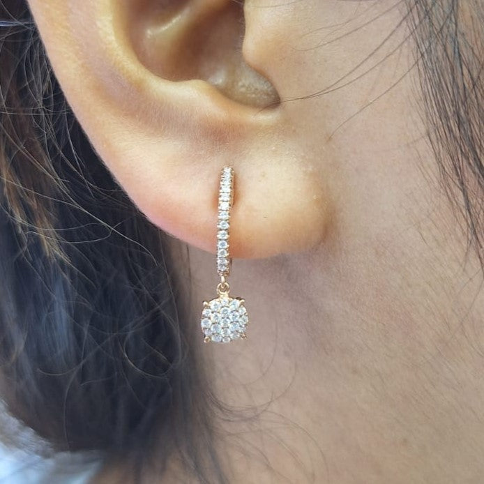Anting Berlian 30328 ER Zamrud Jewellery