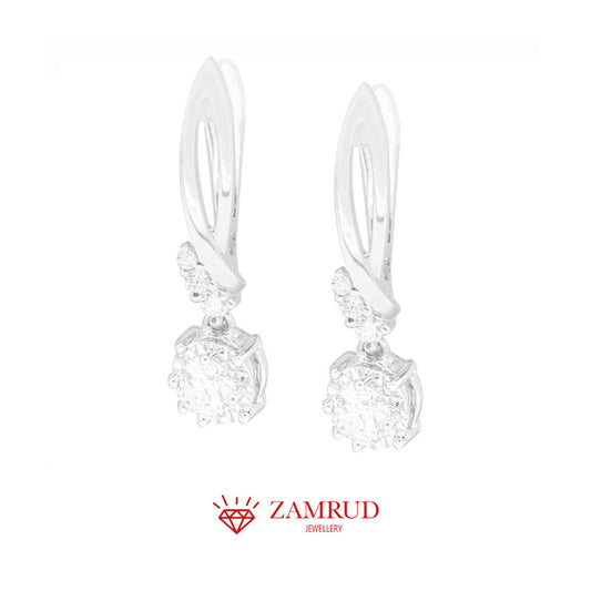 Anting Berlian Solitaire 33657 ER Zamrud Jewellery