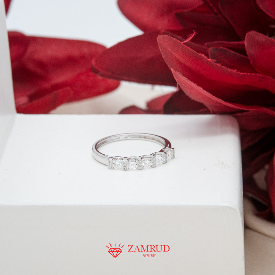 Cincin Berlian Listring 27168 LR Zamrud Jewellery