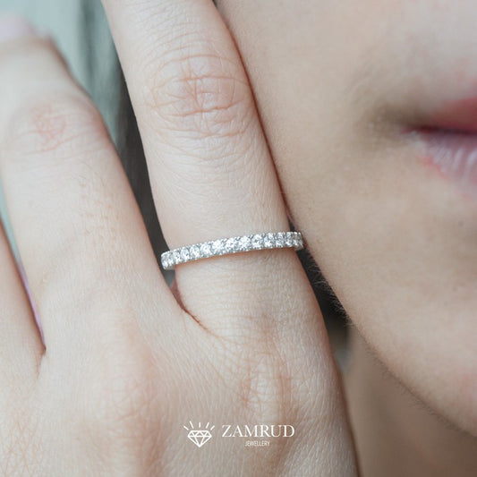 Cincin Berlian Listring 29865 LR Zamrud Jewellery