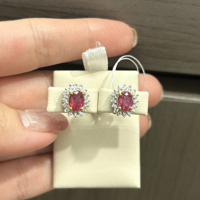 Anting Berlian Ruby 20770 ER Zamrud Jewellery