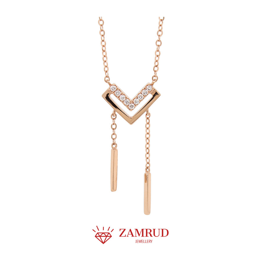 Kalung Berlian Heart 27335 NK Zamrud Jewellery