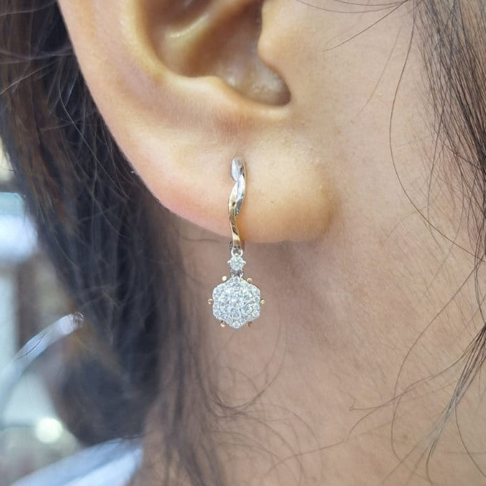 Anting Berlian 24747 ER Zamrud Jewellery
