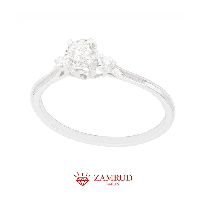 Cincin Berlian Solitaire 33695 LR Zamrud Jewellery