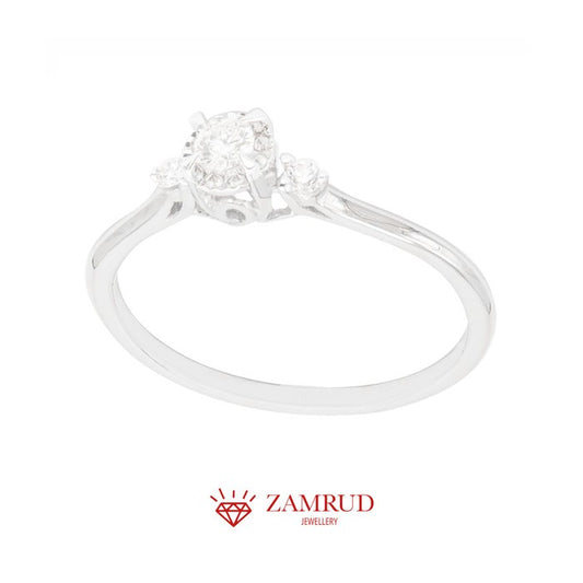 Cincin Berlian Solitaire 33695 LR Zamrud Jewellery