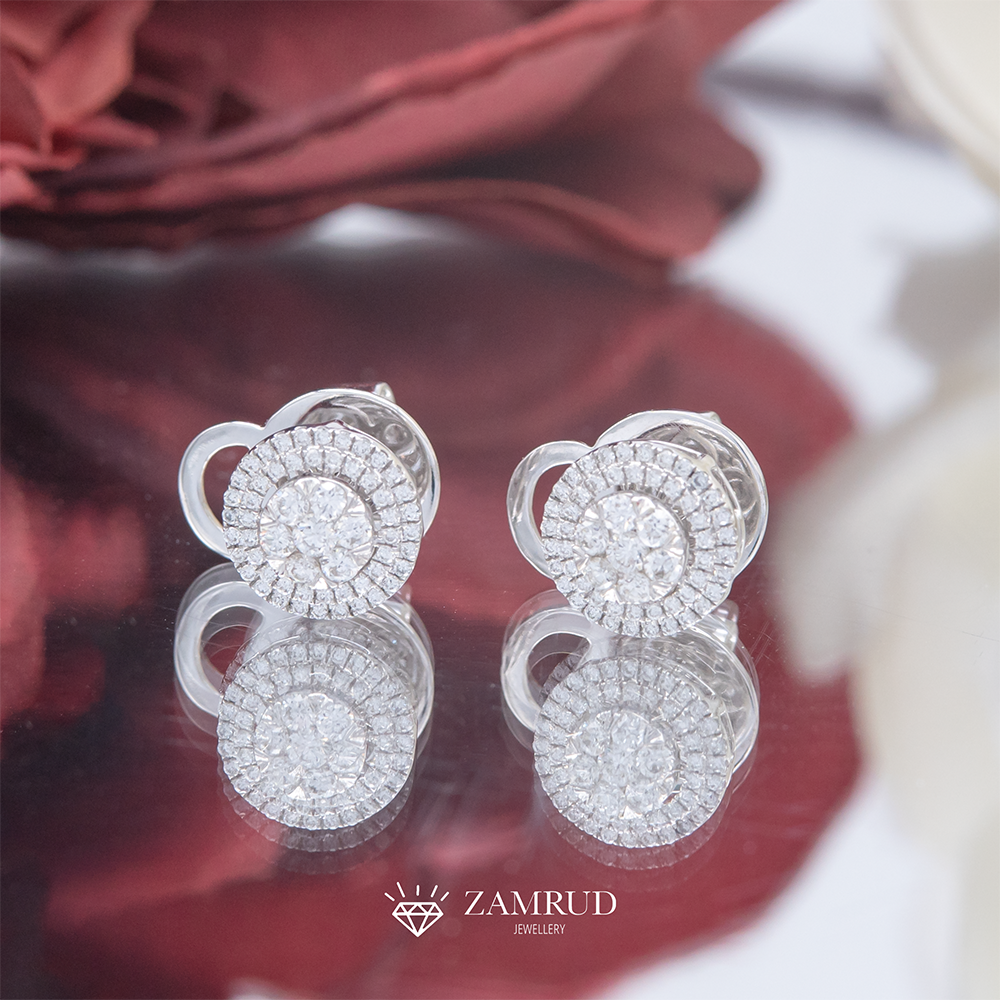 Anting Berlian 15387 ER Zamrud Jewellery