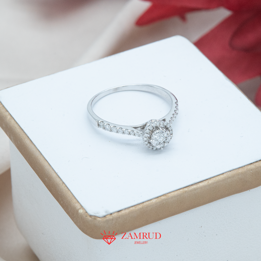 Cincin Berlian 28653 LR Zamrud Jewellery