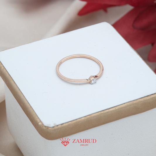 Cincin Berlian Solitaire 34630 LR Zamrud Jewellery