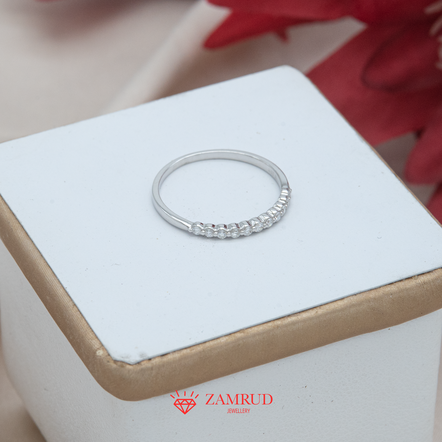 Cincin Berlian Listring 34647 LR Zamrud Jewellery