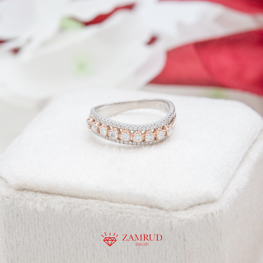 Cincin Berlian Listring 30274 LR Zamrud Jewellery