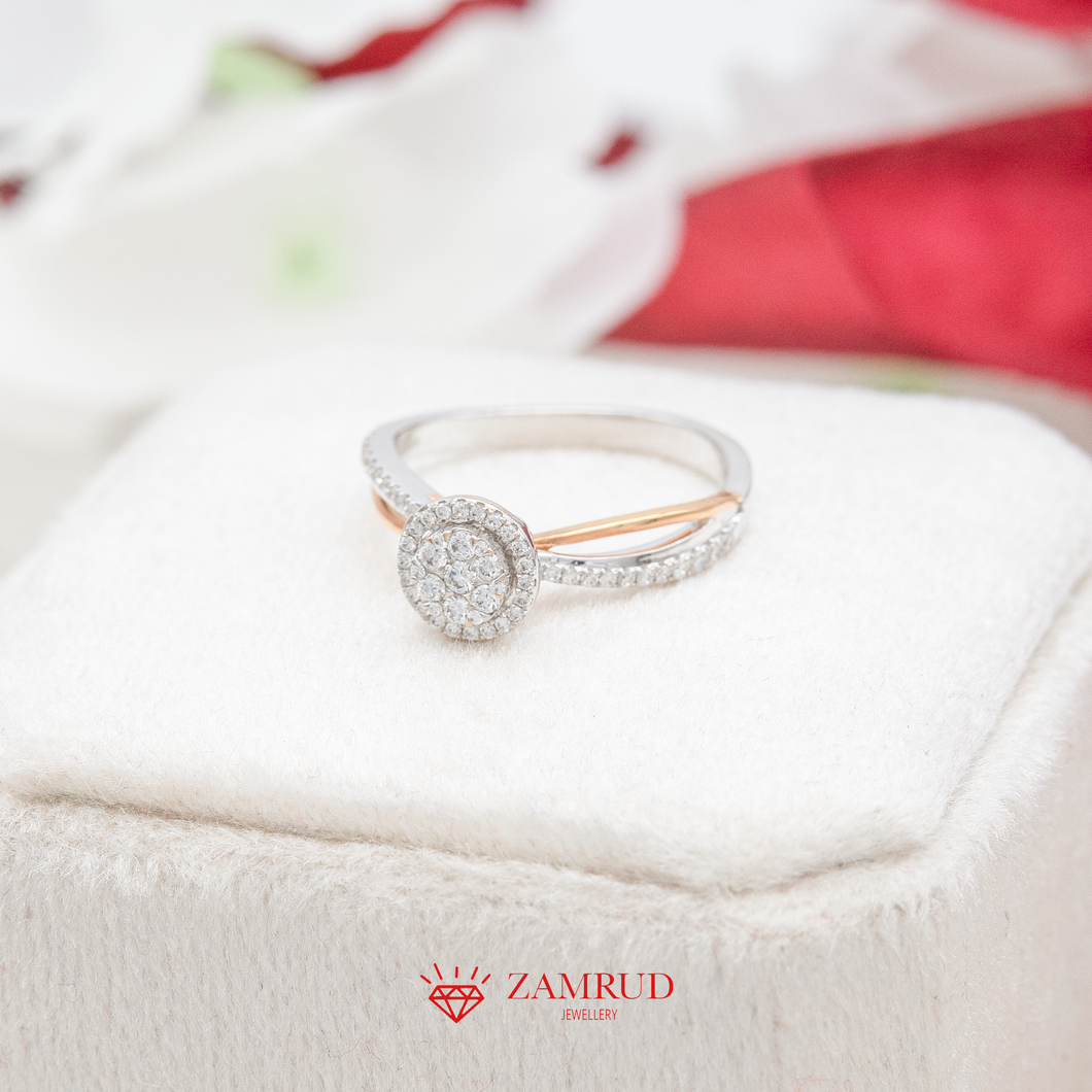 Cincin Berlian 14830 LR Zamrud Jewellery