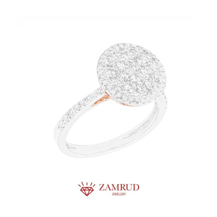 Cincin Berlian 22149 LR Zamrud Jewellery