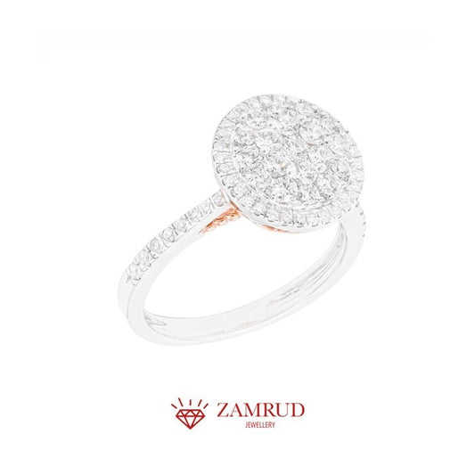 Cincin Berlian 22149 LR Zamrud Jewellery