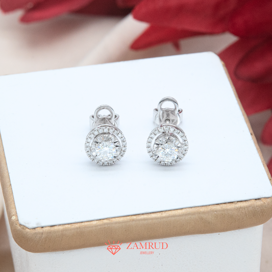 GIA Anting Berlian 29360 FER Zamrud Jewellery
