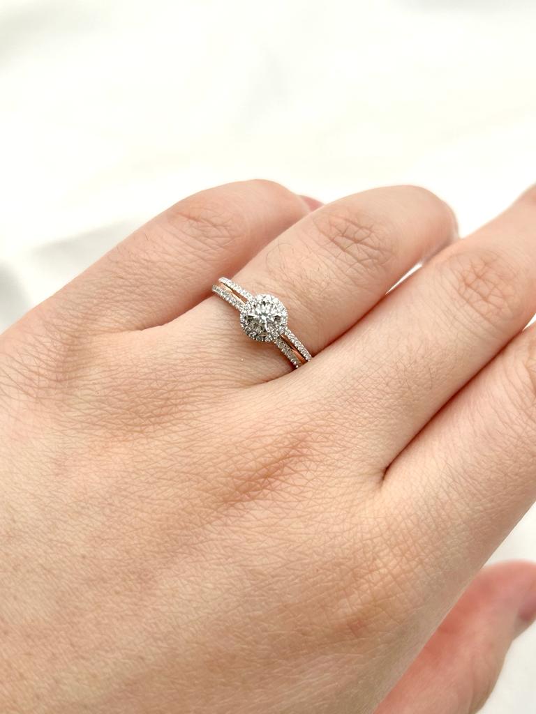 Cincin Berlian Solitaire 35989 LR Zamrud Jewellery