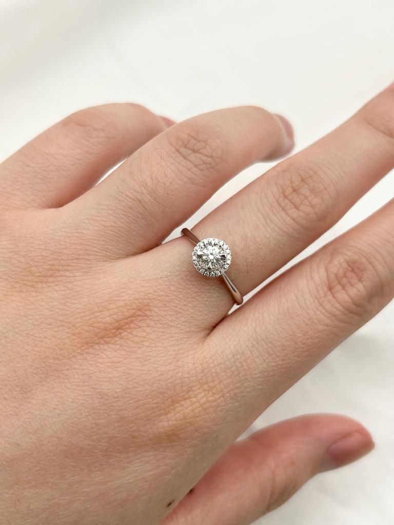 Cincin Berlian Solitaire 35996 LR Zamrud Jewellery