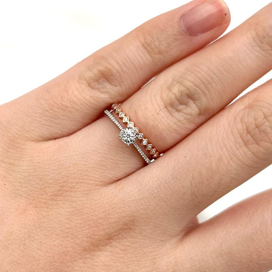 Cincin Berlian Solitaire 35392 LR Zamrud Jewellery