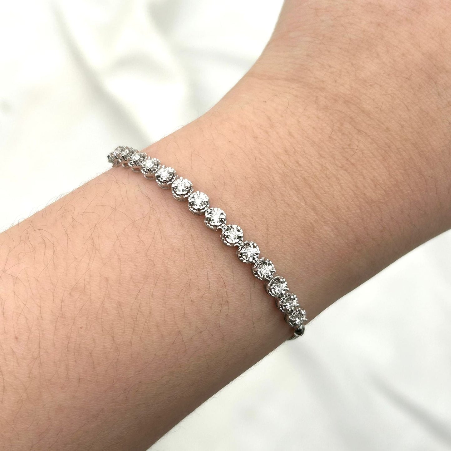 Gelang Berlian Serut Listring 29414 Zamrud Jewellery