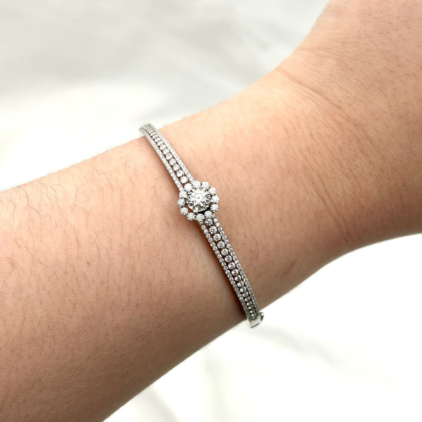 Gelang Berlian Solitaire 15271 BG Zamrud Jewellery