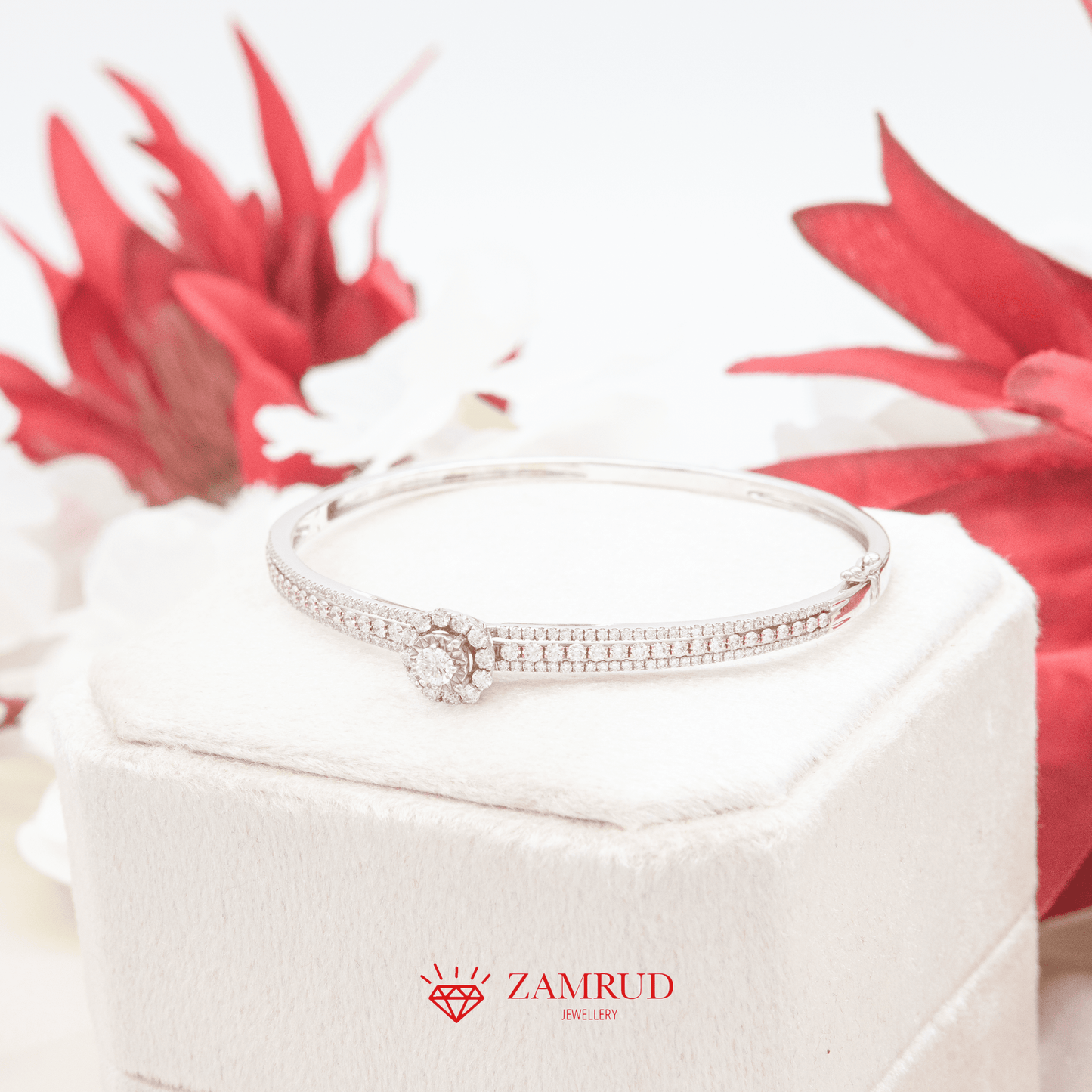 Gelang Berlian Solitaire 15271 BG Zamrud Jewellery