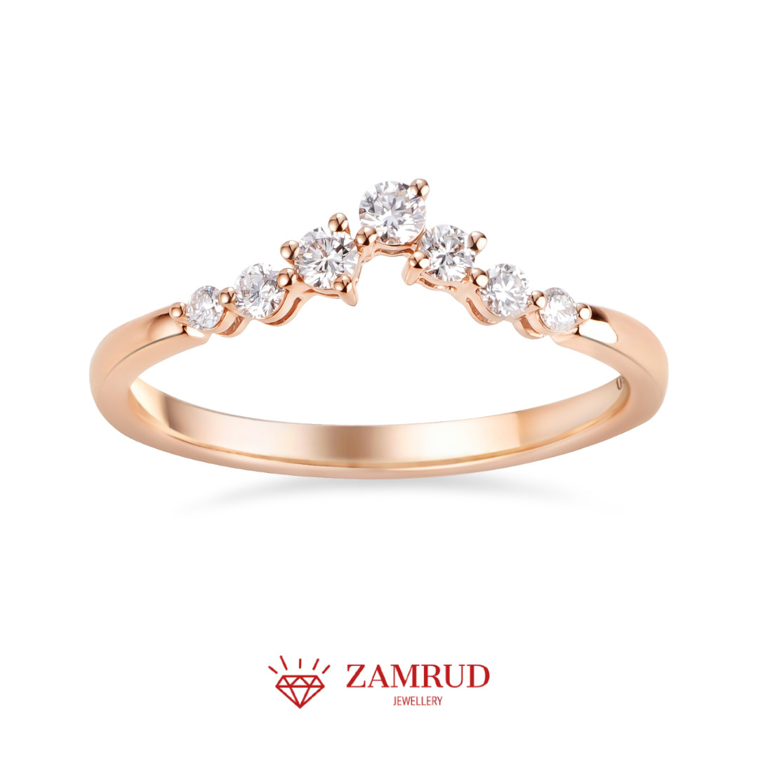 Cincin Berlian Listring 35910 LR Zamrud Jewellery
