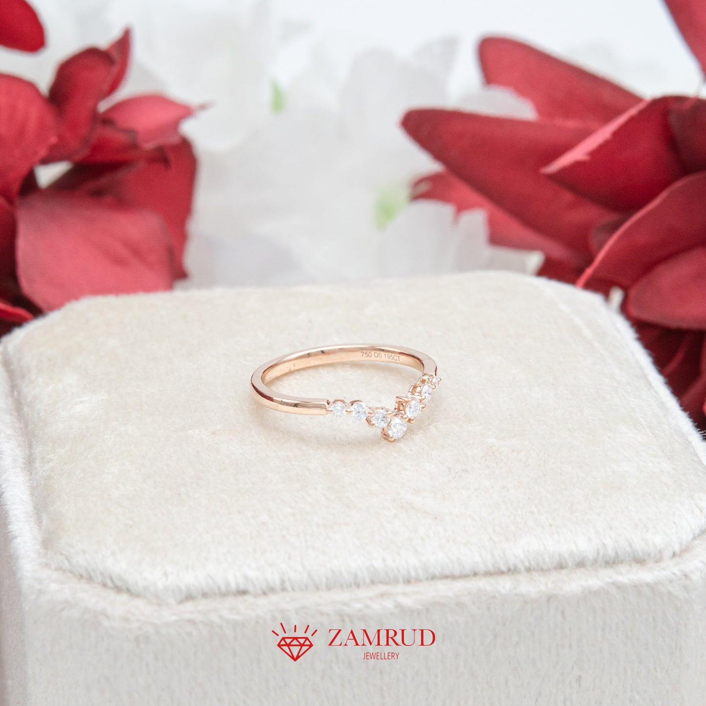 Cincin Berlian Listring 35910 LR Zamrud Jewellery
