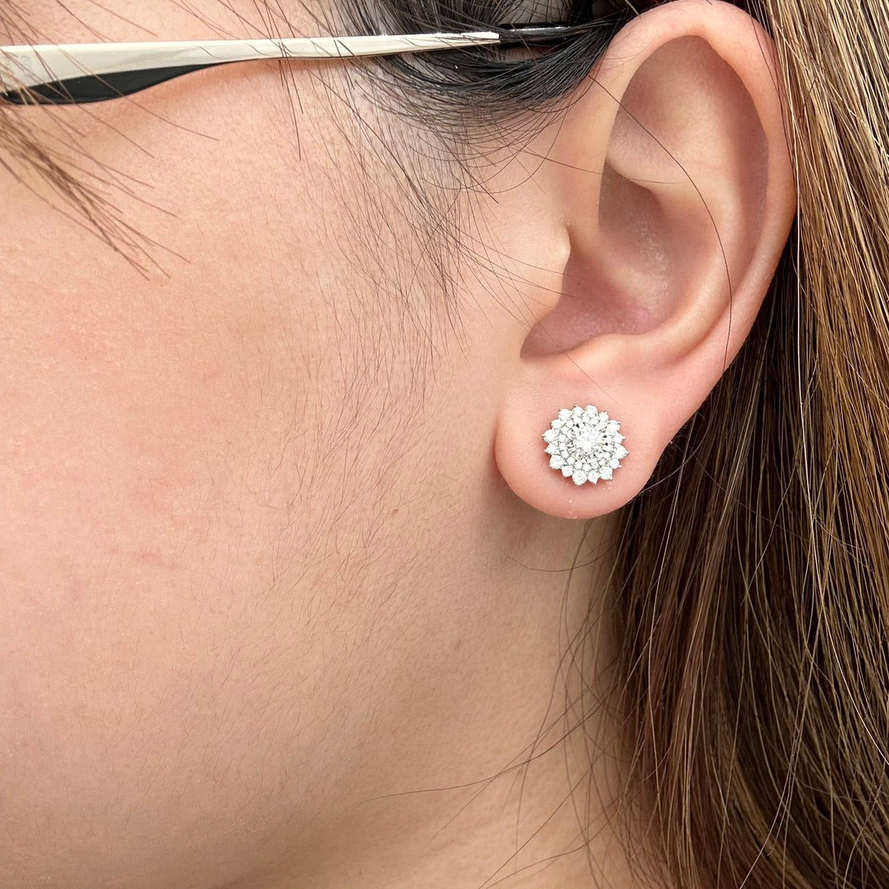 Anting Berlian Solitaire Giwang 36542 ER Zamrud Jewellery
