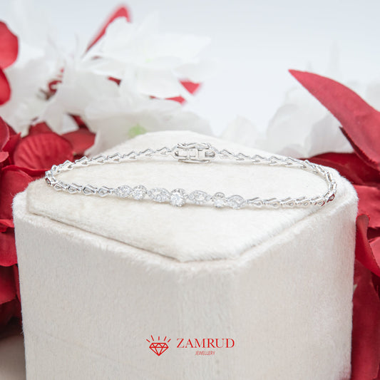 Gelang Berlian Solitaire 36634 BE Zamrud Jewellery