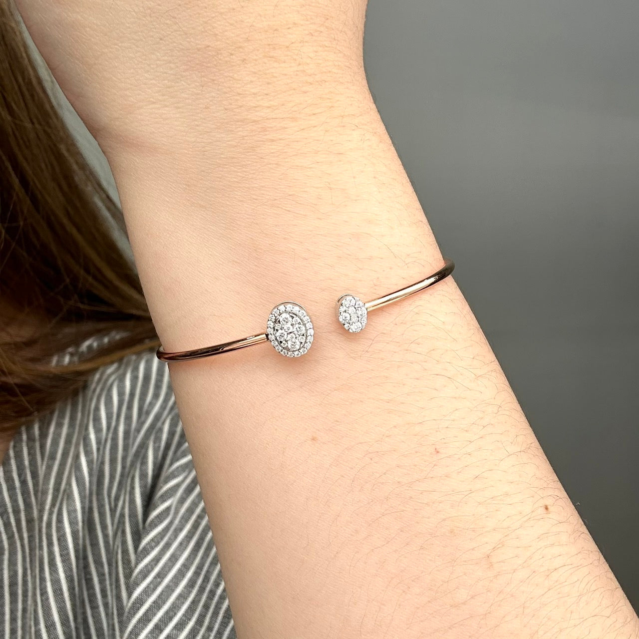 Gelang Berlian Oval 36610 BG Zamrud Jewellery