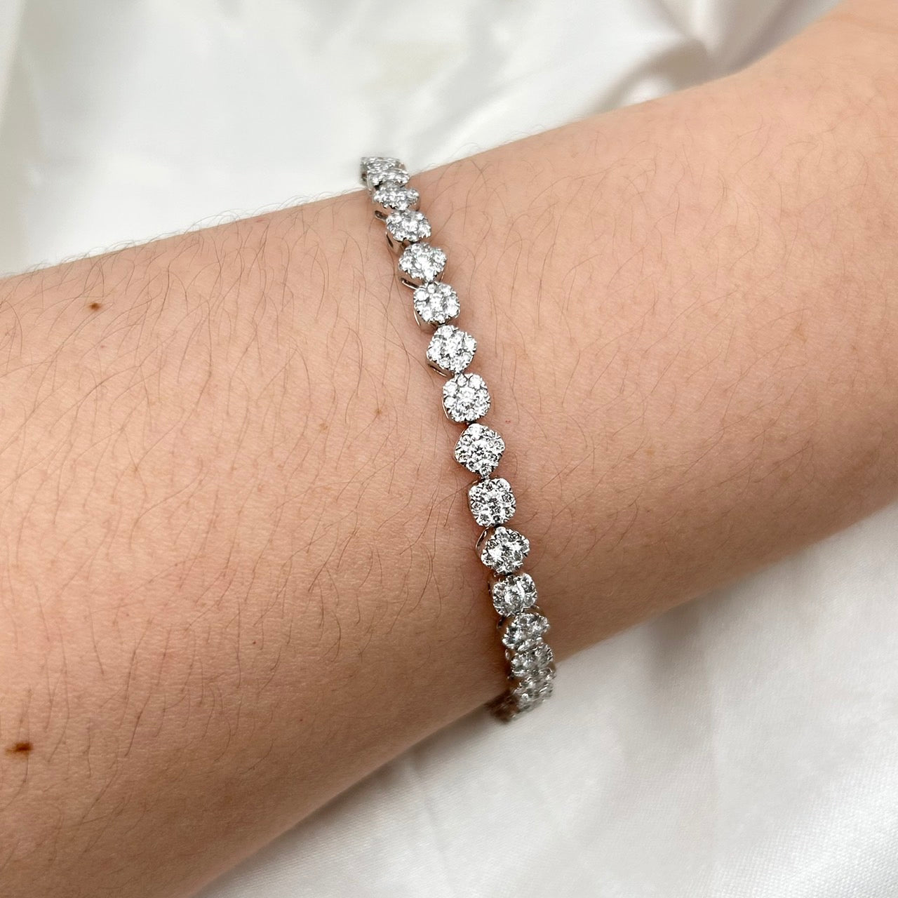 Gelang Berlian Rantai Listring 29971 BE Zamrud Jewellery