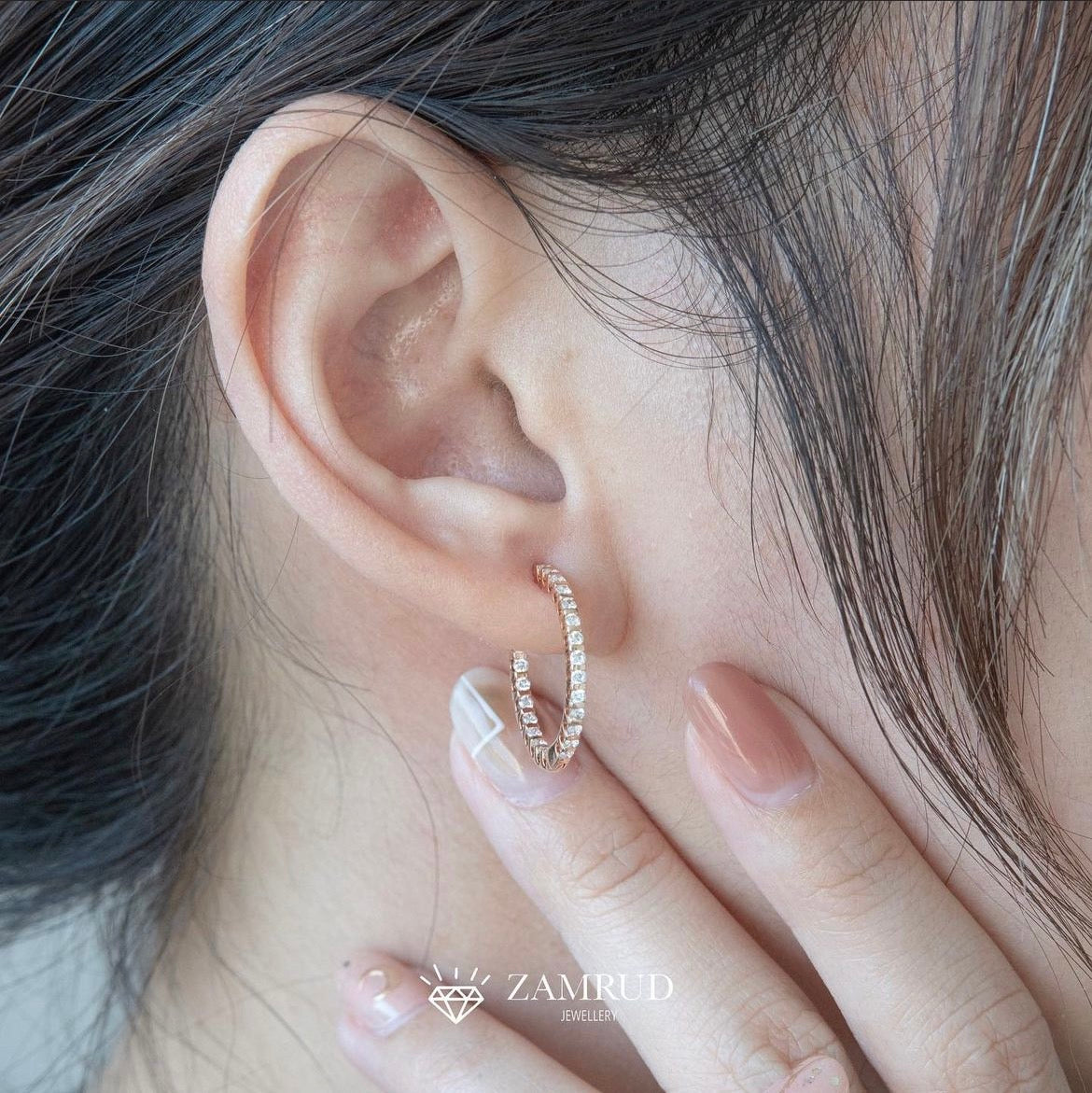 Anting Berlian Gipsy 36511 ER Zamrud Jewellery