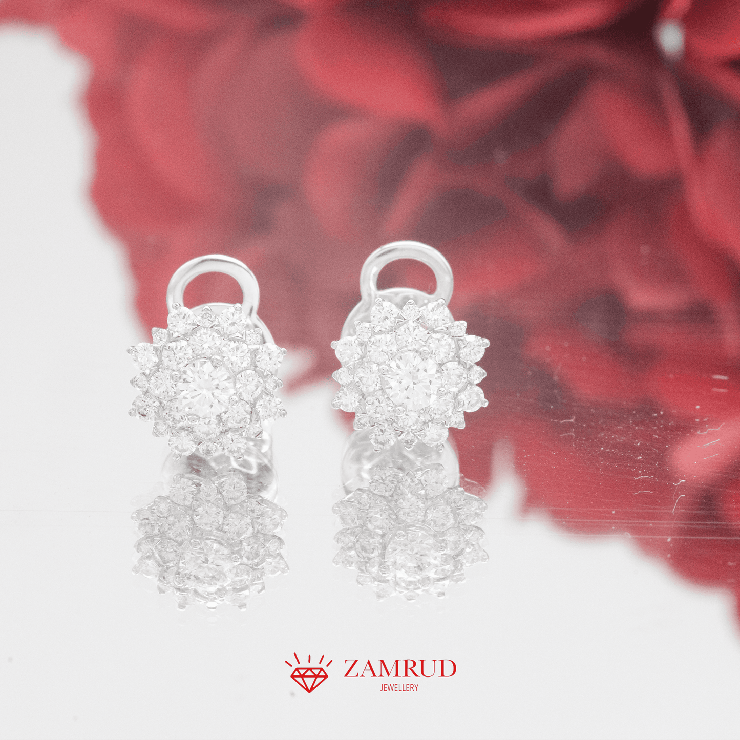 GIA Anting Berlian 34418 ER Zamrud Jewellery