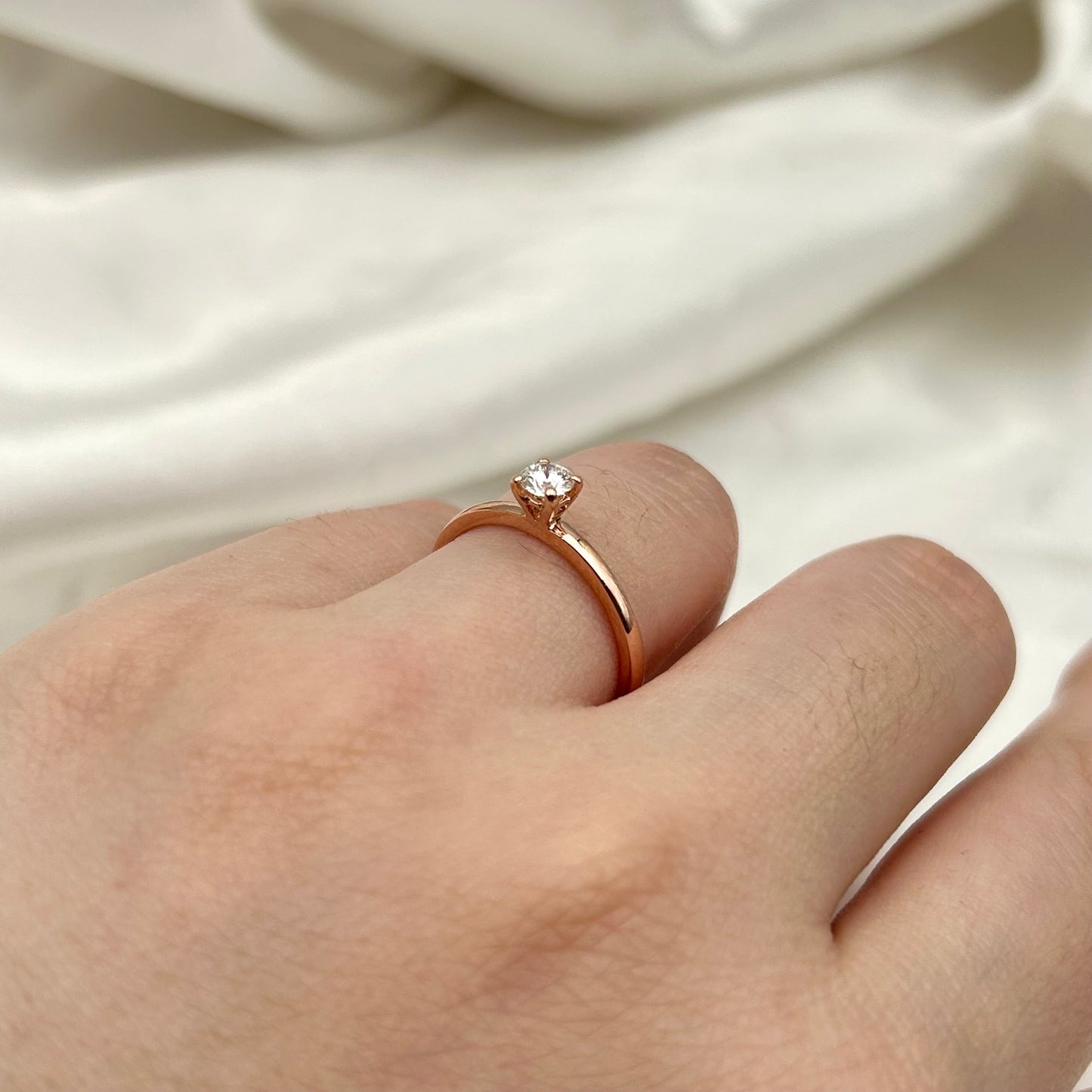 GIA Cincin Berlian 28745 FLR Zamrud Jewellery