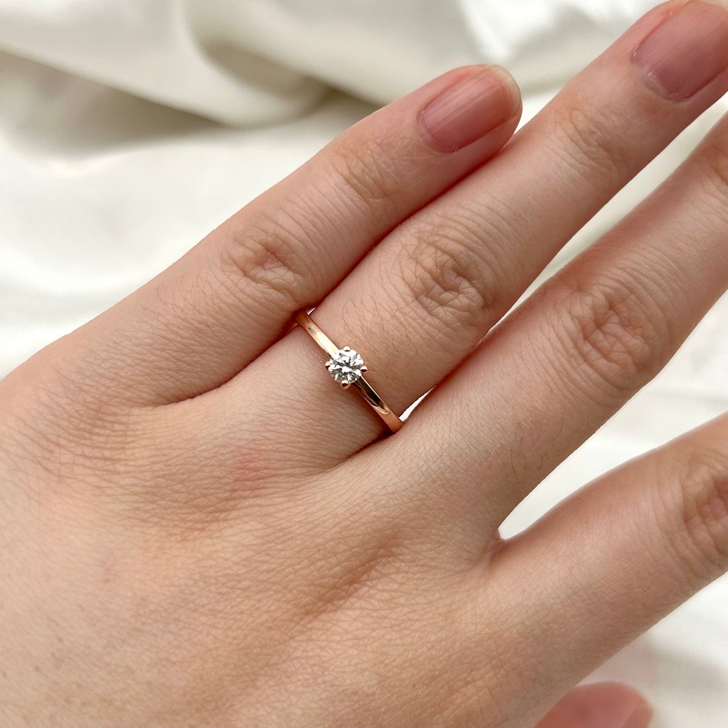 GIA Cincin Berlian 28745 FLR Zamrud Jewellery