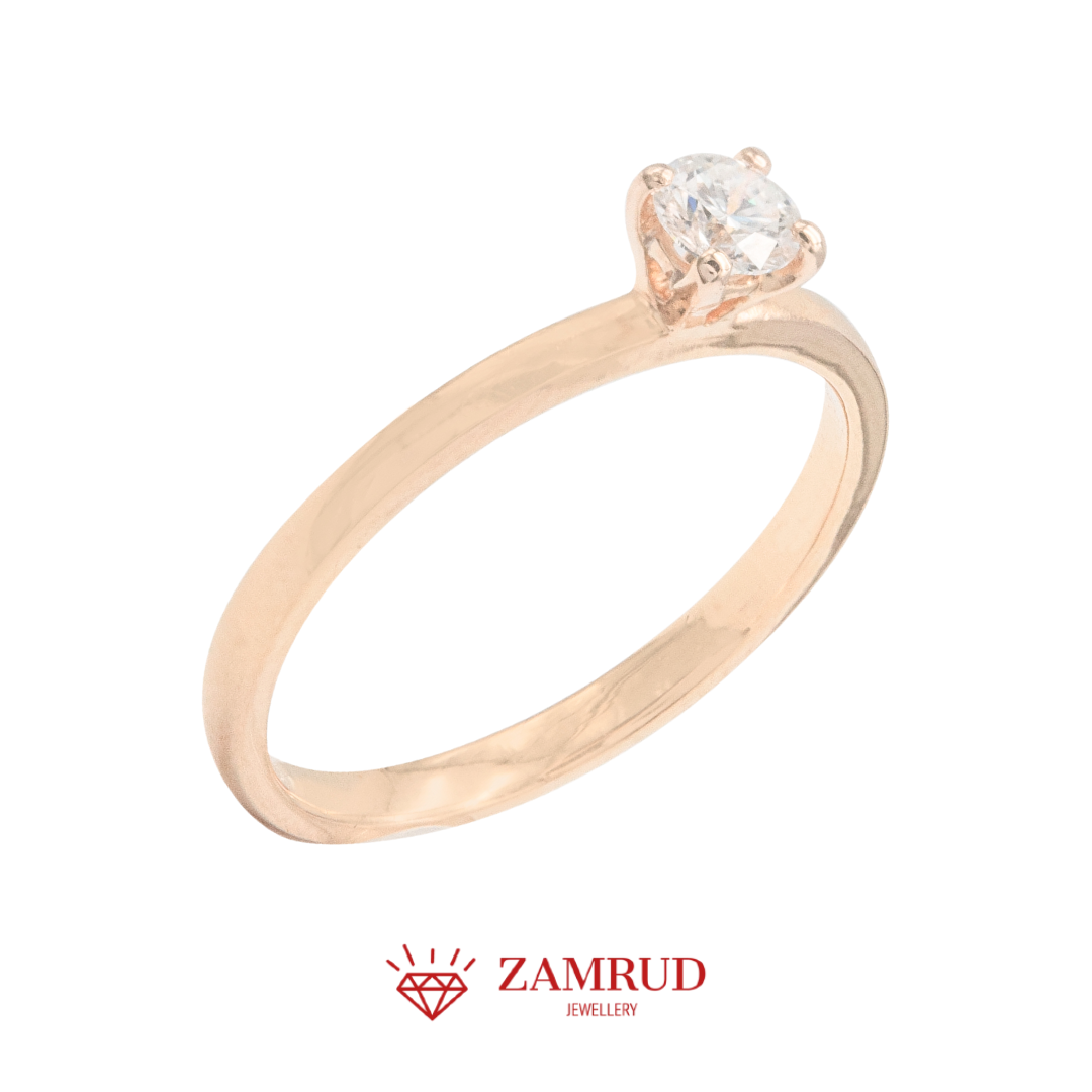 GIA Cincin Berlian 28745 FLR Zamrud Jewellery