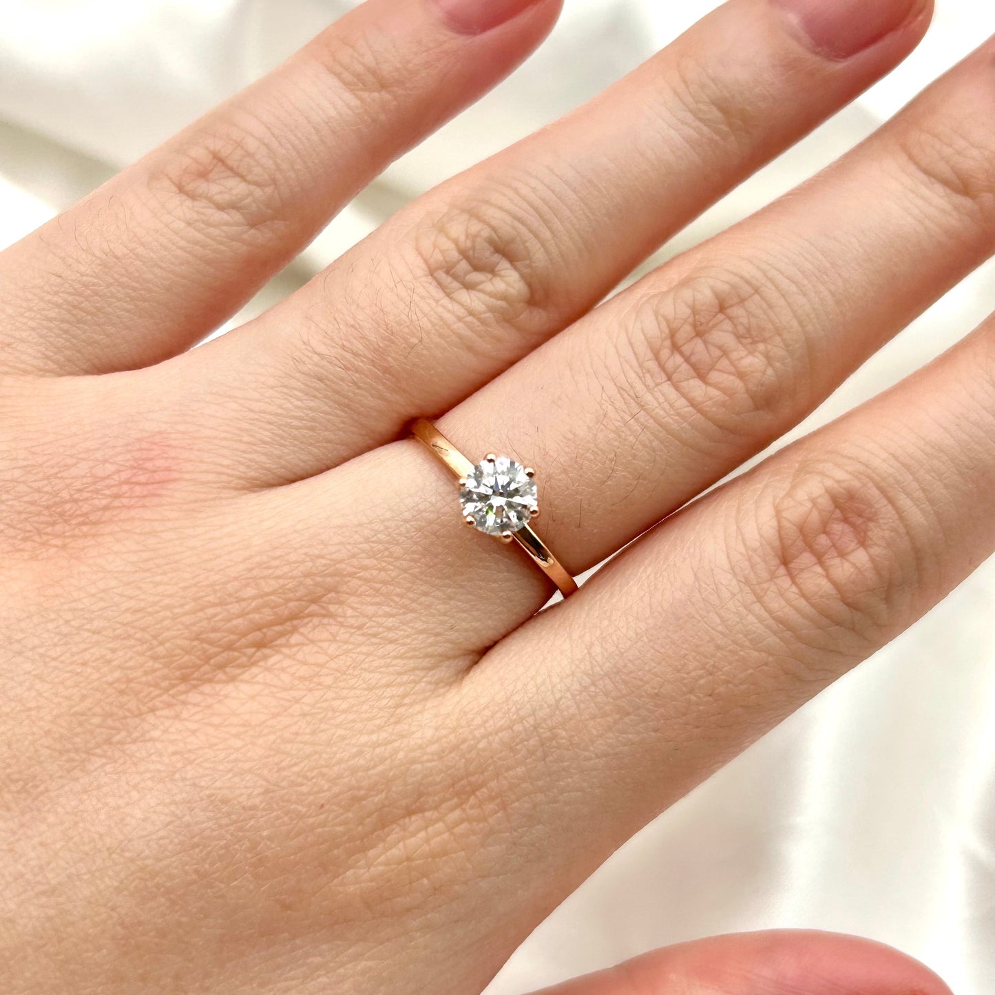 GIA Cincin Berlian 34920 FLR Zamrud Jewellery