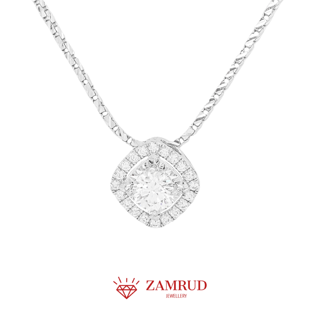 GIA Liontin Berlian 36283 FPD Zamrud Jewellery